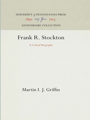 cover image of Frank R. Stockton